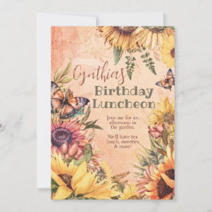 Sunflower Celebration Invitations