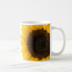 sunflower ceramic mug by Petr Kratochvil