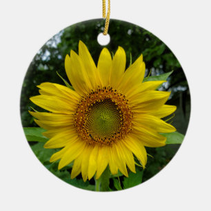 Sunflower Ceramic Ornament
