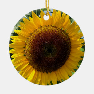 Sunflower Ceramic Ornament