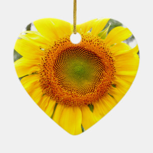 Sunflower Ceramic Ornament