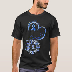 Sunflower Childhood Apraxia Love Support Apraxia T-Shirt