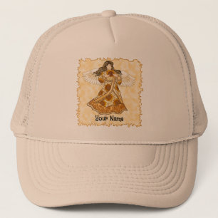 Sunflower Christian angel  Trucker Hat
