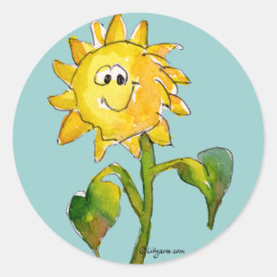 Sunflower Clipart Sticker 11