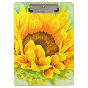 Sunflower Clipboard