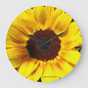 Sunflower Clock