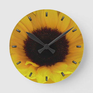 Sunflower Clock Yellow Flower Wall Clocks & Gift