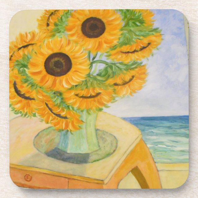 Sunflower Coaster (Front)