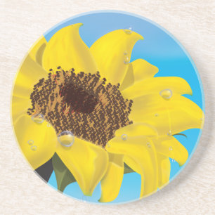 Sunflower Coaster