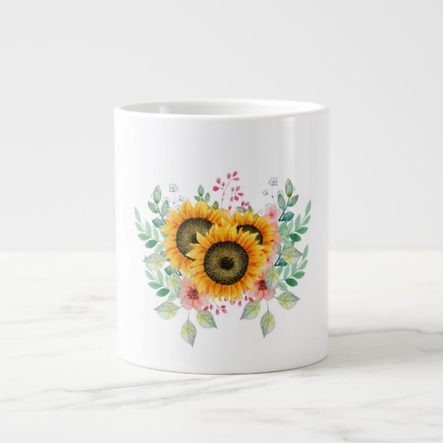 Sunflower   coffee mug (Front)