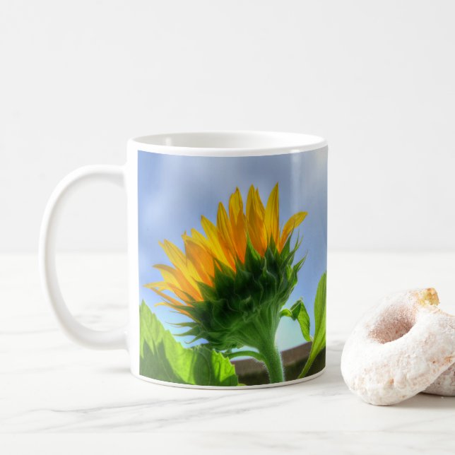 Sunflower Coffee Mug (With Donut)