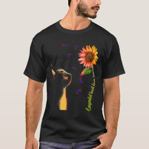 Sunflower Congenital Heart Disease Awareness  T-Shirt