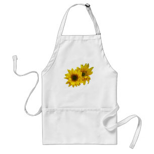 Sunflower Couple Arm in Arm Standard Apron