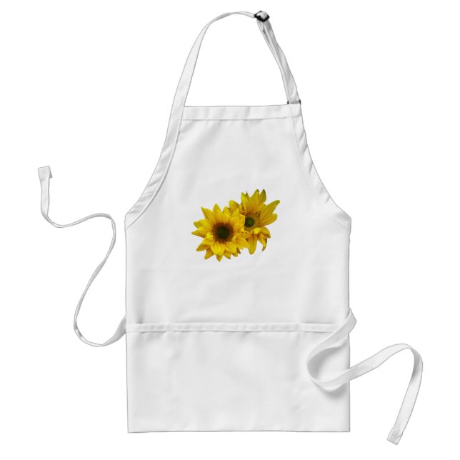 Sunflower Couple Arm in Arm Standard Apron (Front)