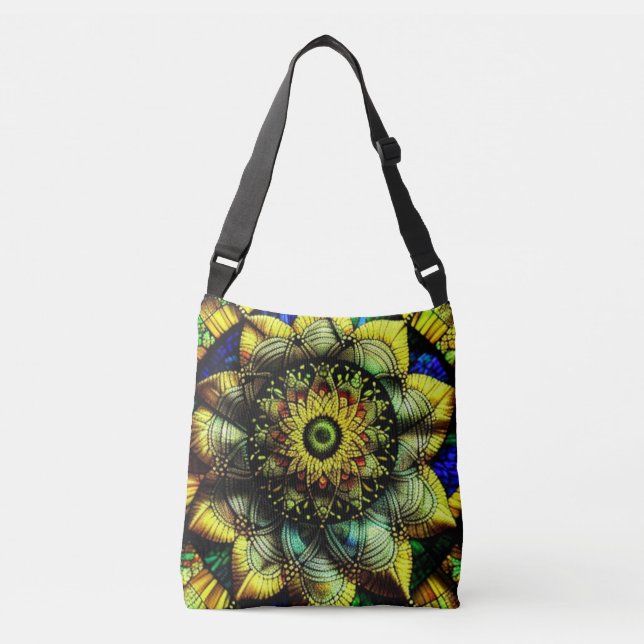 Sunflower Creed: Crossbody Bag (Front)