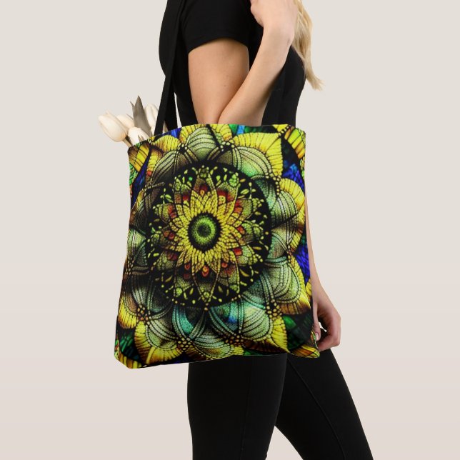 sunflower Creed: Tote Bag (Close Up)