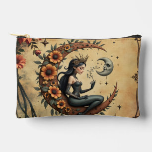 Sunflower Crescent Queen Accessory Pouch
