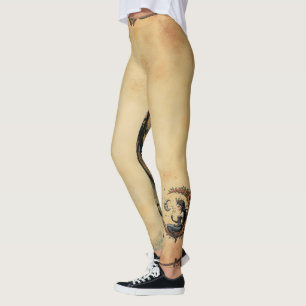 Sunflower Crescent Queen  Leggings