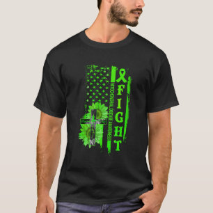 Sunflower Crossing Mitochondrial Disease Awareness T-Shirt