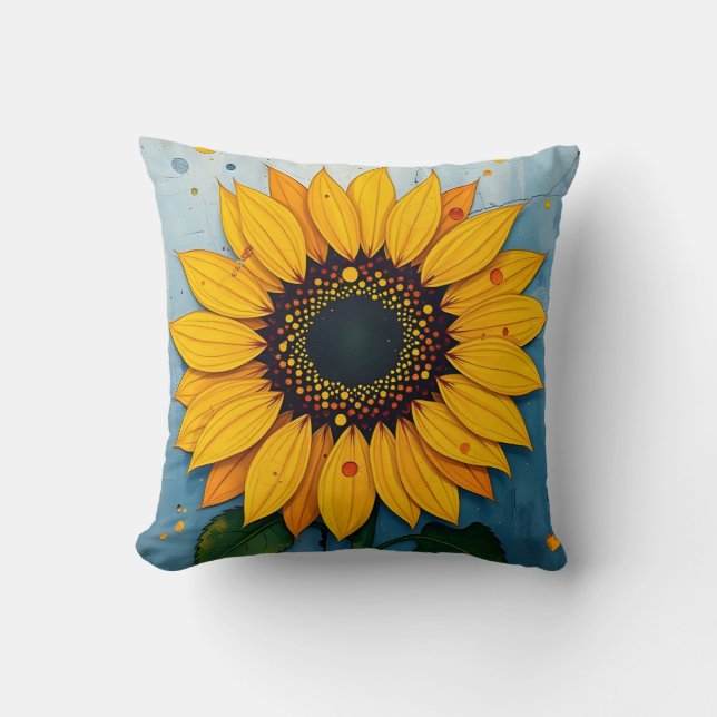 Sunflower Cushion (Front)