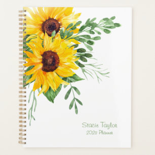 Sunflower Custom Planner