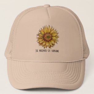 Sunflower Customisable  Trucker Hat