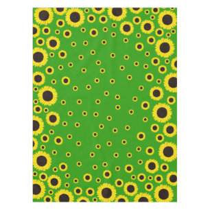 Sunflower Cute First Birthday Table Cloth