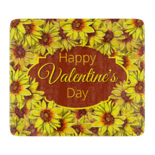 Sunflower Cutting Board