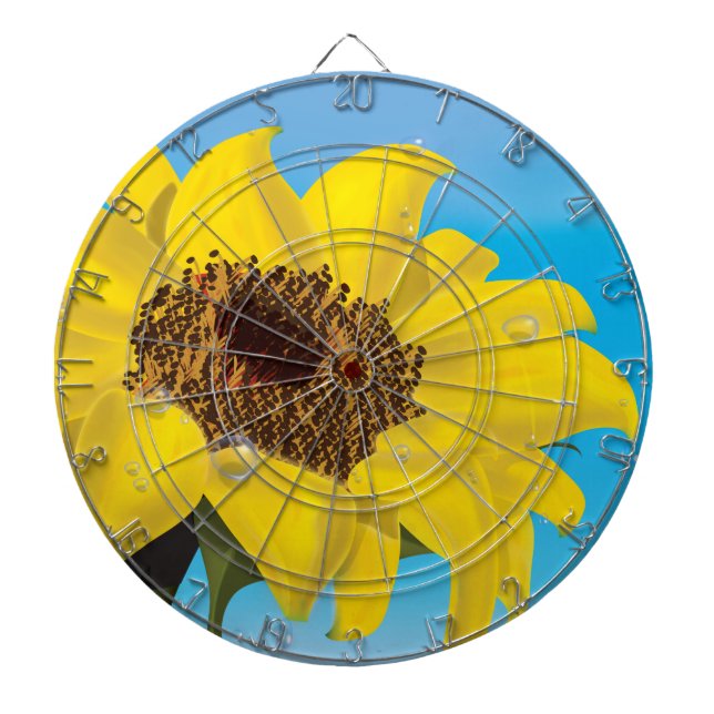Sunflower Dartboard (Front)