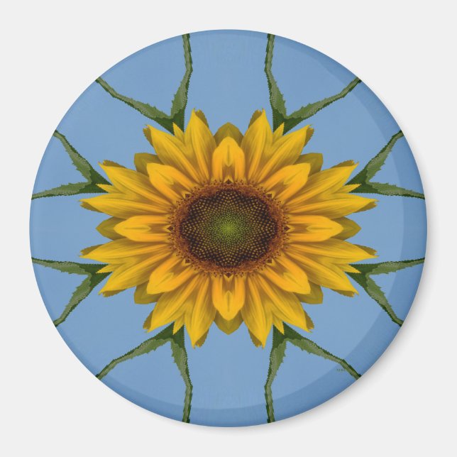 Sunflower Delight... Magnet (Front)