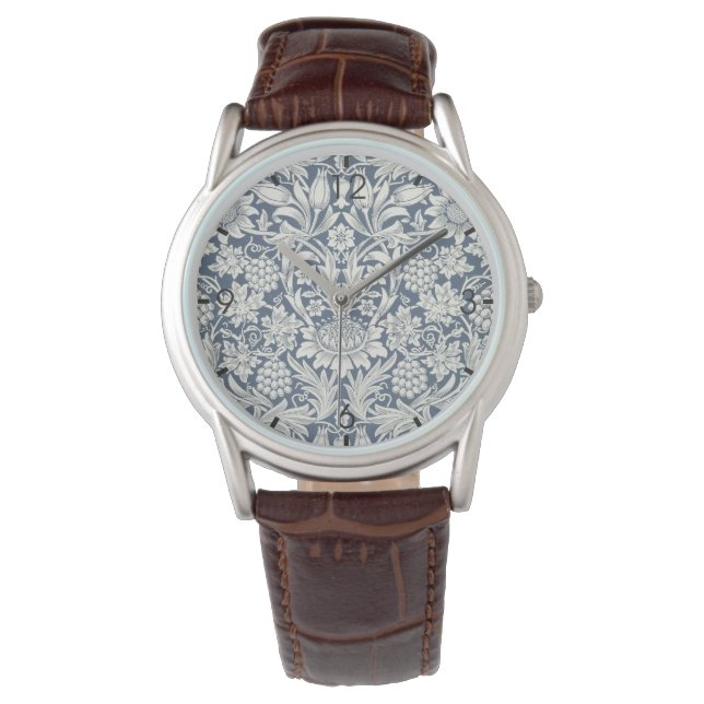 Sunflower Design (by William Morris) Watch (Front)