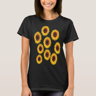 Sunflower Design T-Shirt