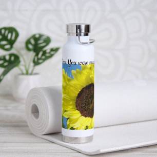 Sunflower Designer Sunflowers Floral Insulated Wat Water Bottle