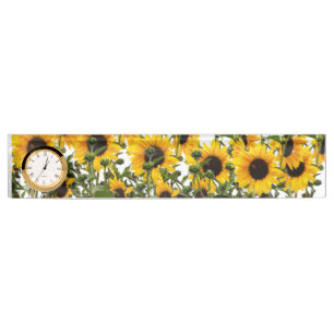 Sunflower Desk Nameplate