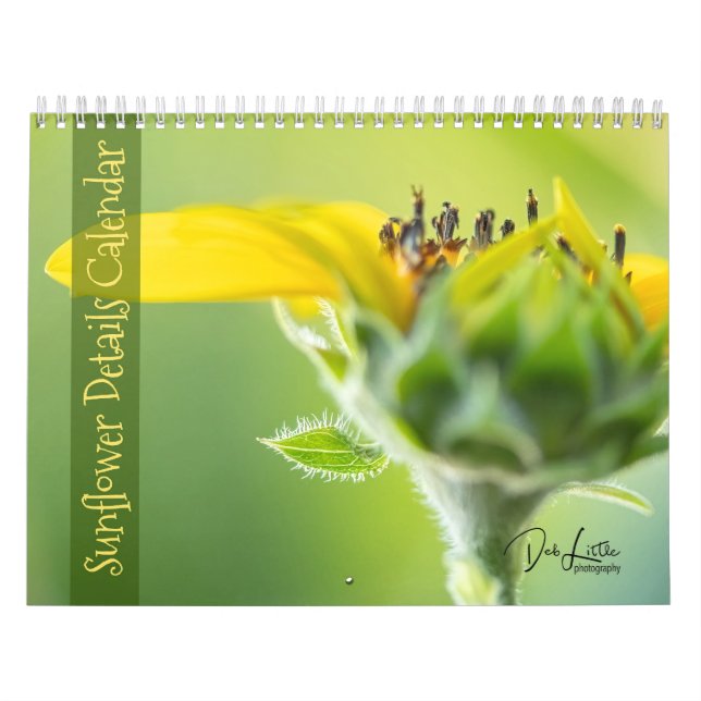 Sunflower Details Calendar (Cover)