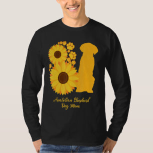 Sunflower Dog Mum Anatolian Shepherd Dog T-Shirt