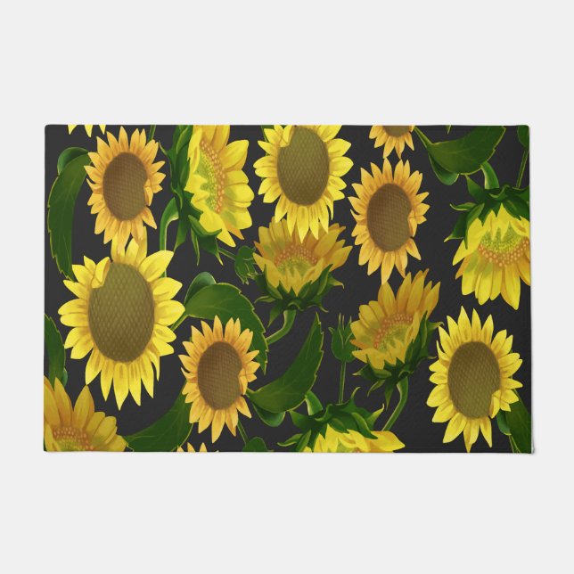 Sunflower Doormat (Front)