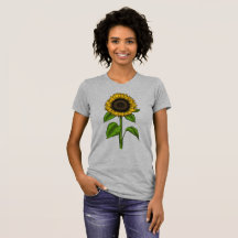 Sunflower drawing tShirt