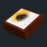 Sunflower Dream Poem Jewellery Box<br><div class="desc">Sunflower Dream Poem</div>