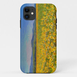 Sunflower Dreams Art iPhone 11 Case
