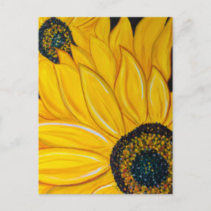 Sunflower Duo Postcard