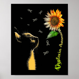 Sunflower Dyslexia Awareness  Poster
