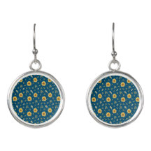 Sunflower Earrings customisable