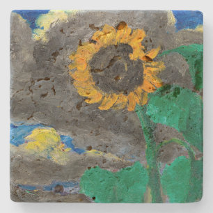 Sunflower   Emil Nolde   Stone Coaster