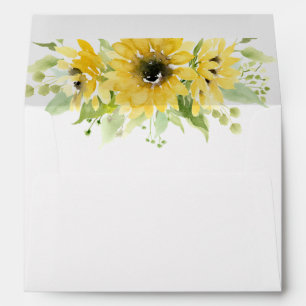 Sunflower Envelope