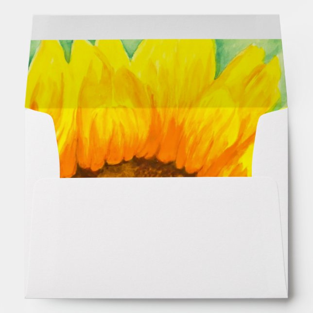Sunflower Envelopes (Back (Bottom))