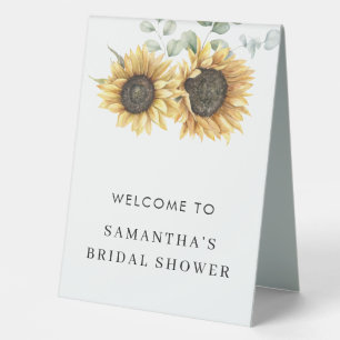 Sunflower Eucalyptus Love in Bloom Bridal Shower