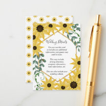 Sunflower Eucalyptus Watercolor Yellow Floral