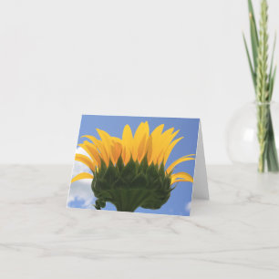 Sunflower Fairy Crown Note Card