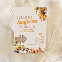 Sunflower Farm Girl’s Birthday